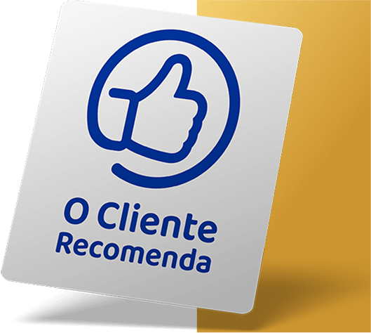 Selo O Cliente Recomenda